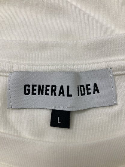 GENERAL IDEA/ジェネラルアイデア/Tシャツ/カットソー/トップス/ホワイト/L