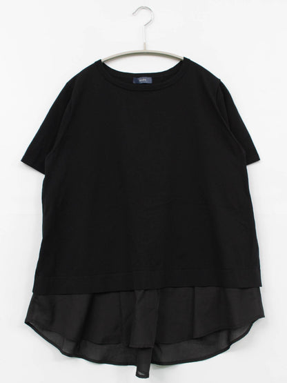 SHIPS/シップス/Tシャツ/カットソー/トップス/ブラック