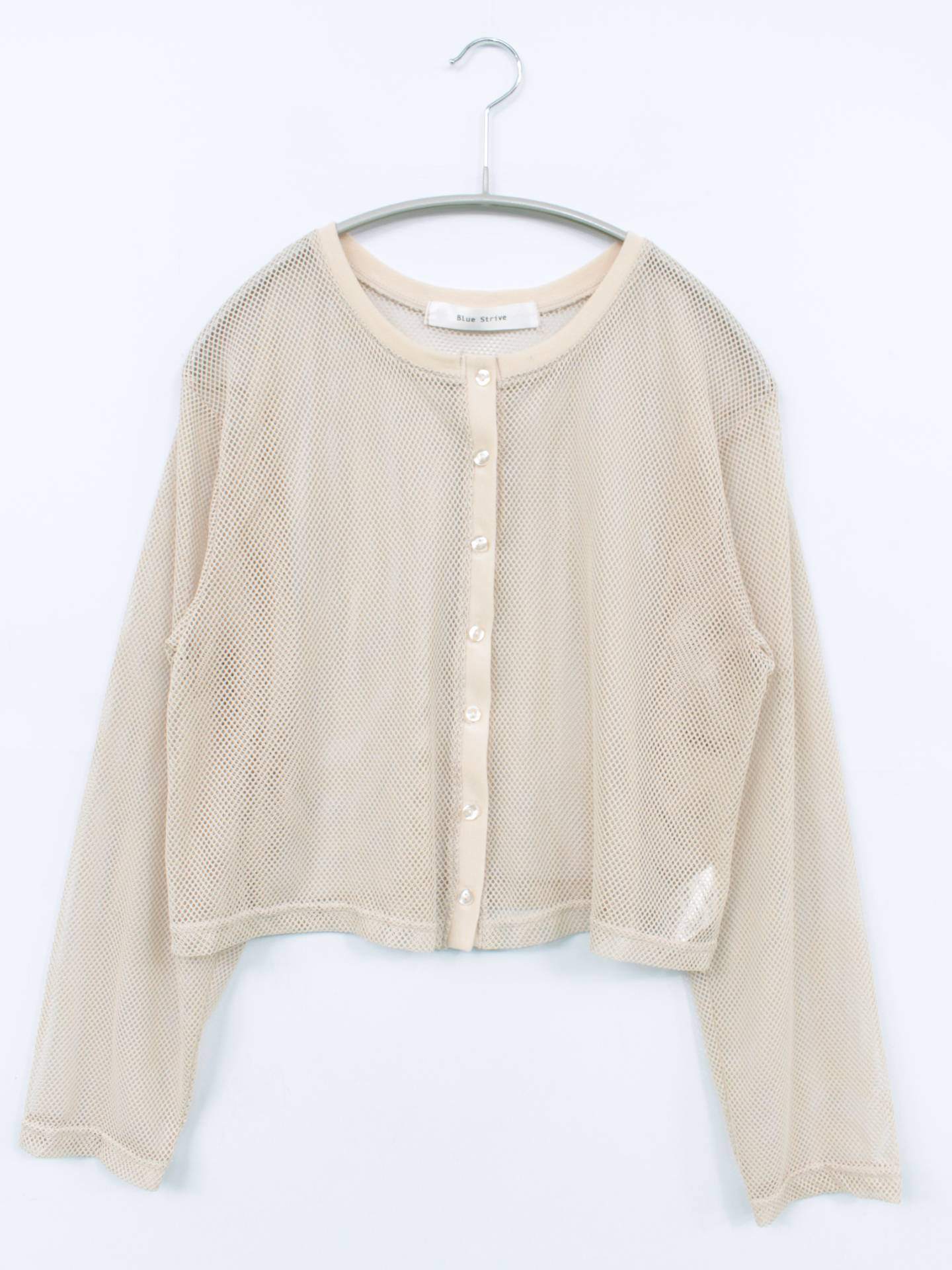 Blue Strive/カーディガン/ボレロ/トップス/ピンク/L