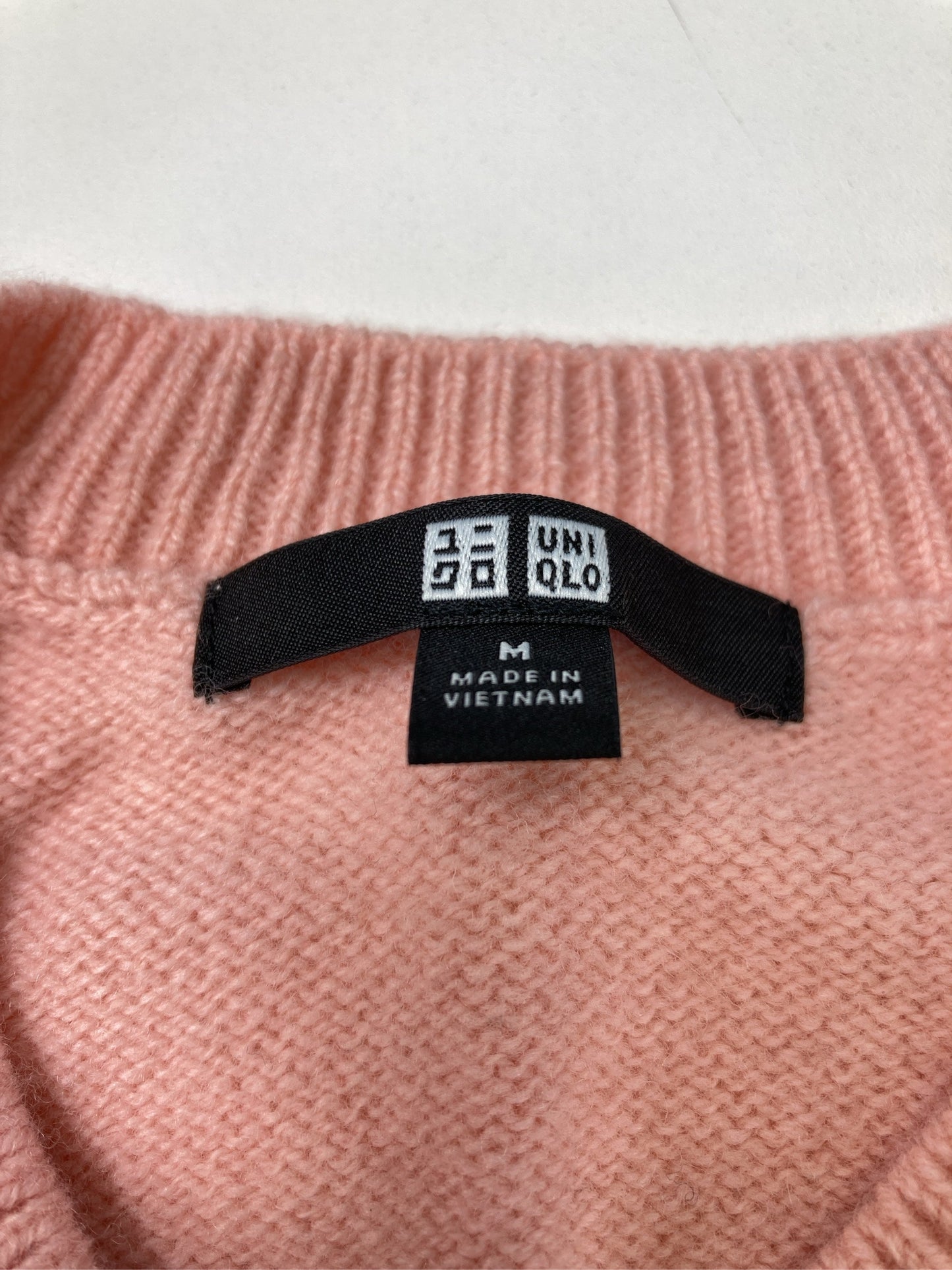 UNIQLO/ユニクロ/ニット/セーター/トップス/ピンク/M
