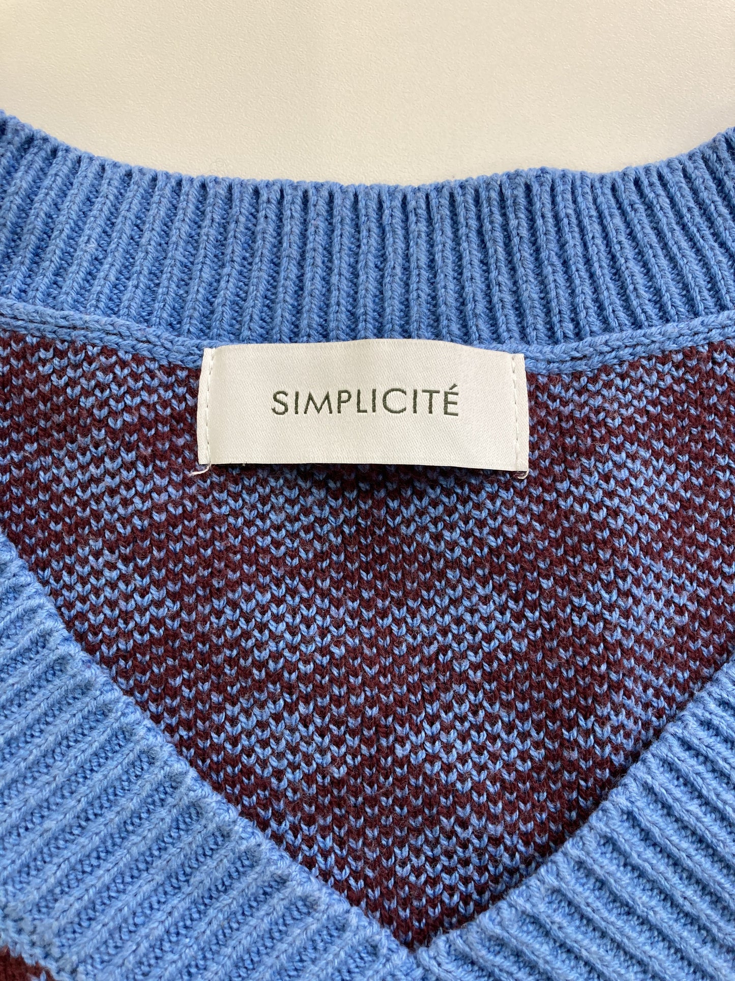 SIMPLICITE/サンプリシテ/ベスト/トップス/ブルー