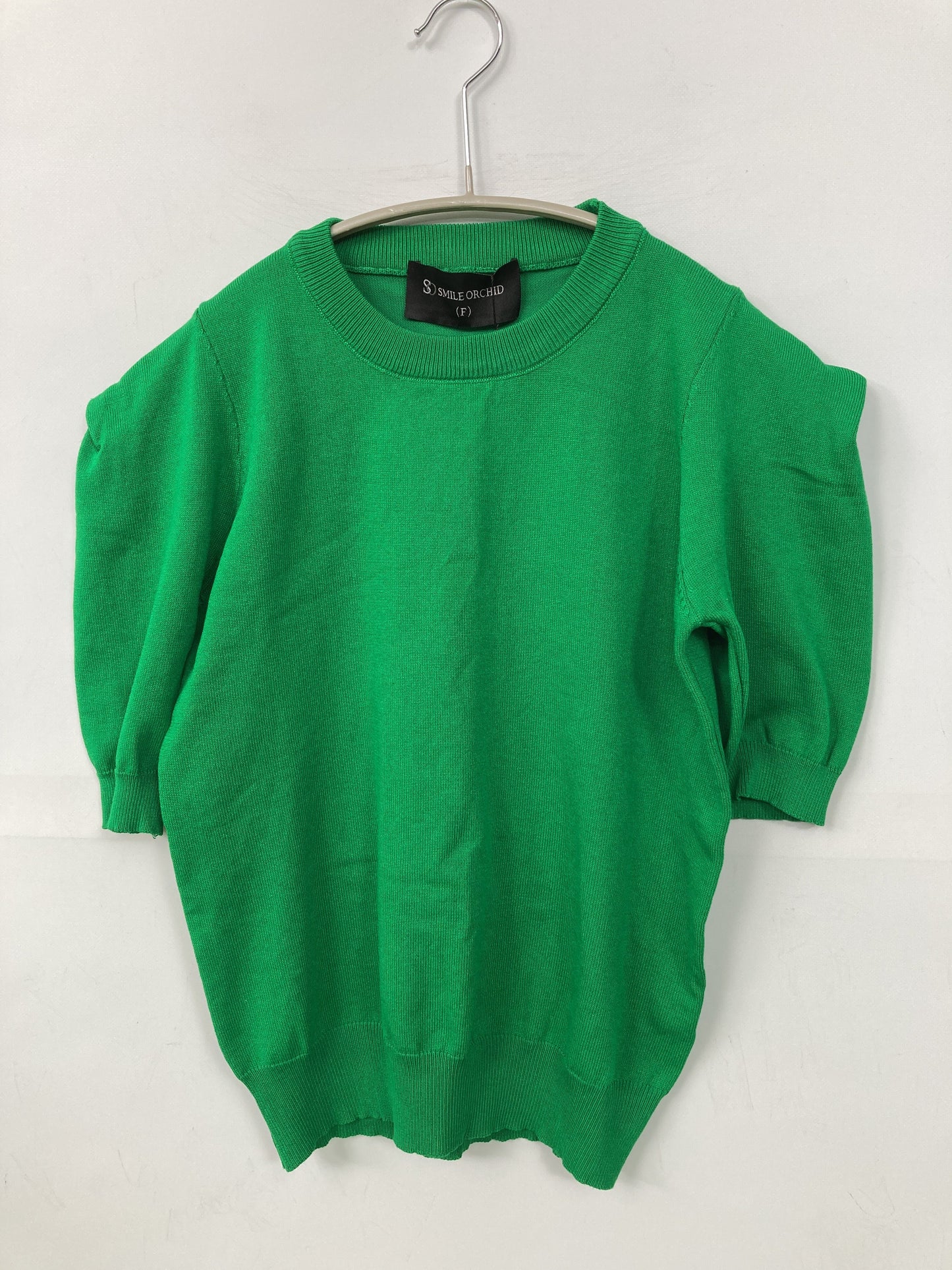 SMILE ORCHID/スマイルオーキッド/ニット/セーター/トップス/グリーン/F