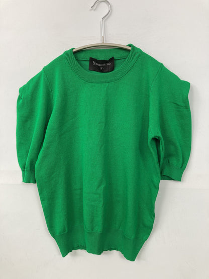 SMILE ORCHID/スマイルオーキッド/ニット/セーター/トップス/グリーン/F