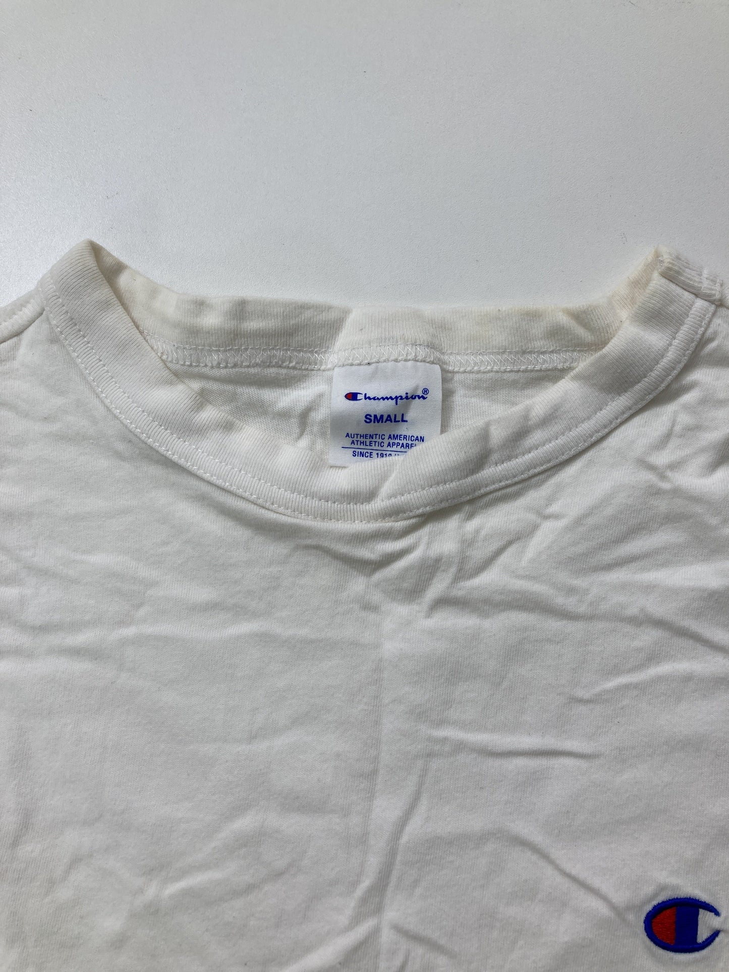 Champion/チャンピオン/Tシャツ/カットソー/トップス/ホワイト/SMALL