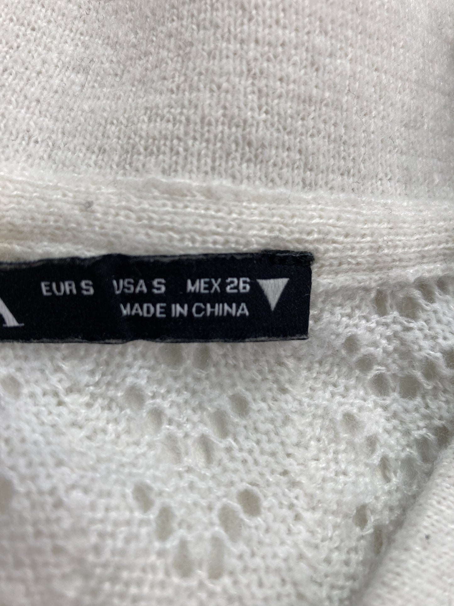 ZARA/ザラ/ニット/セーター/トップス/ホワイト/EUR S/USA S/MEX 26