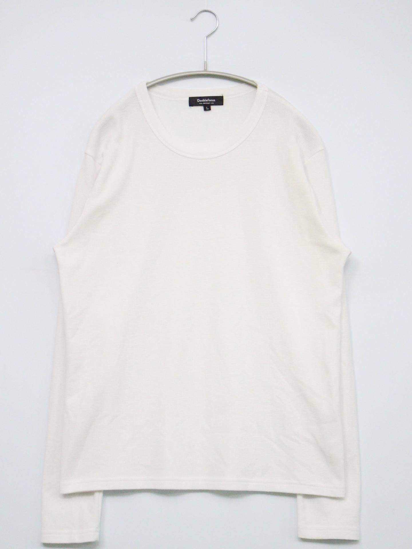 Doublefocus/ダブルフォーカス/Tシャツ/カットソー/トップス/ホワイト/L