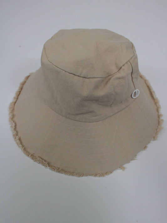 Chapeaud'O/バケットハット/帽子/ベージュ/57.5cm