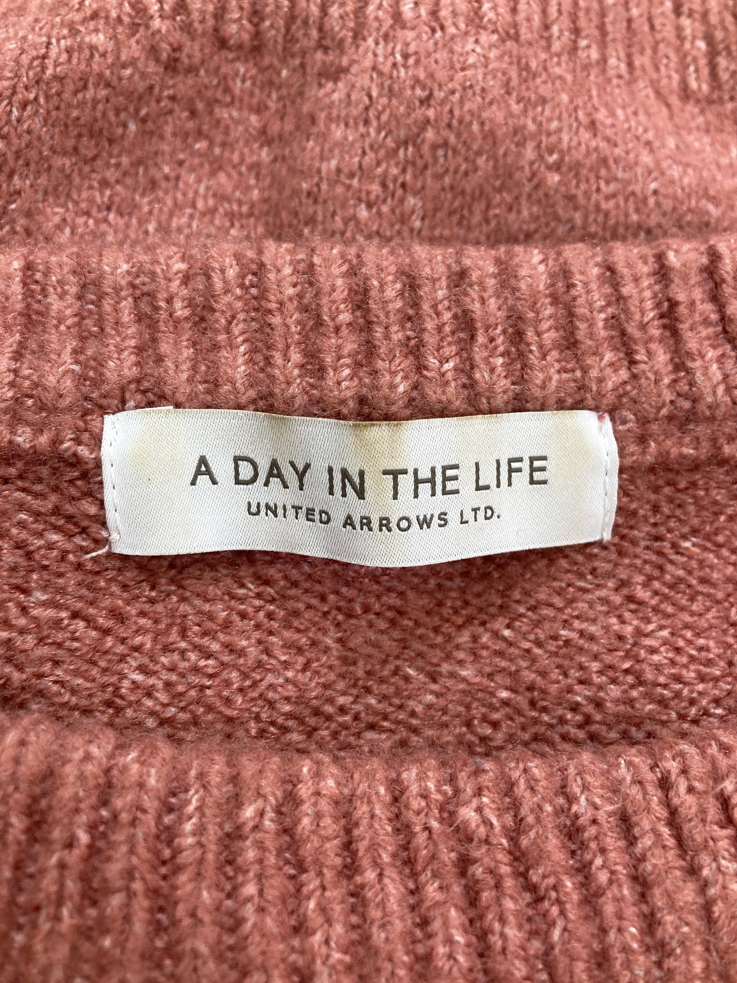 A DAY IN THE LIFE UNITED ARROWS/ニット/セーター/トップス/ピンク