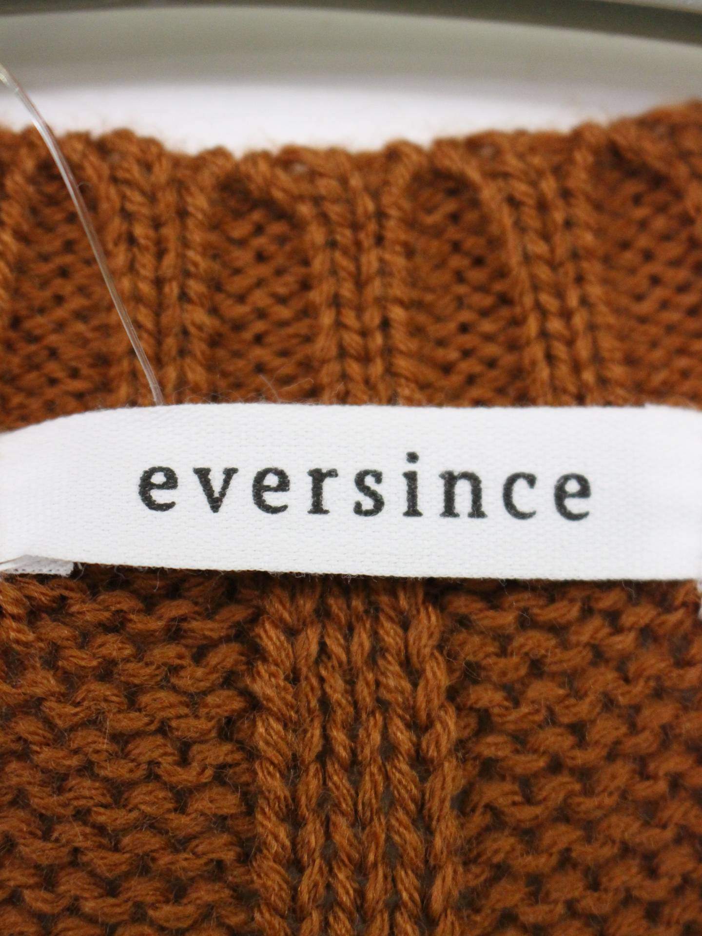 eversince/ニット/セーター/トップス/ブラウン/M