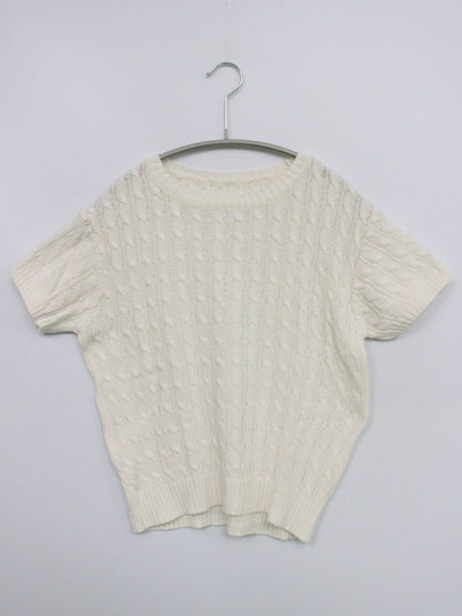 ニット/セーター/トップス/ホワイト