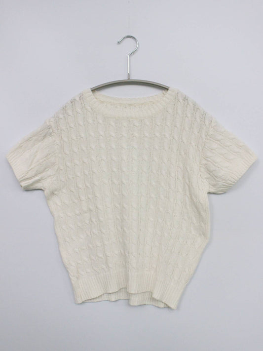 ニット/セーター/トップス/ホワイト