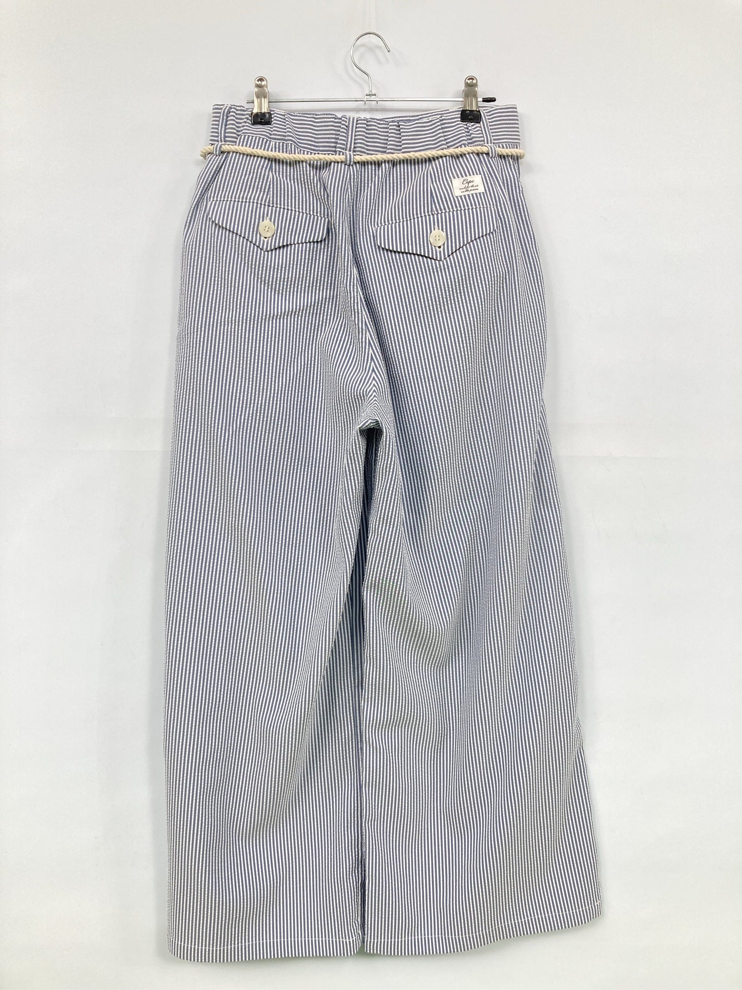 Cepo/セポ/スラックス/パンツ/ブルー/M