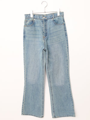 papier/パピエ/デニムパンツ/パンツ/スカイブルー/M