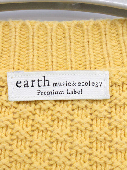 earth music&ecology/アースミュージックアンドエコロジー/カーディガン/ボレロ/トップス/イエロー/F