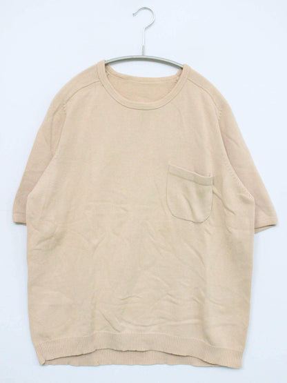 Tシャツ/カットソー/トップス/ベージュ
