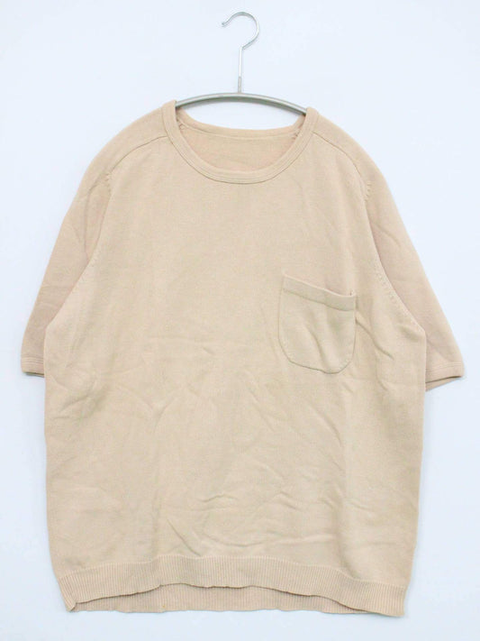 Tシャツ/カットソー/トップス/ベージュ
