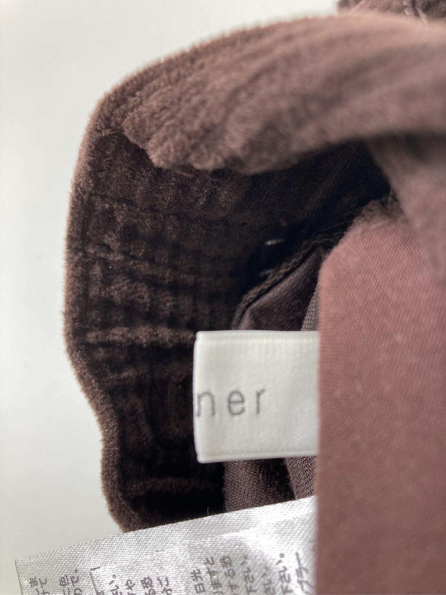 flaner/フラネ/その他パンツ/パンツ/ブラウン/S