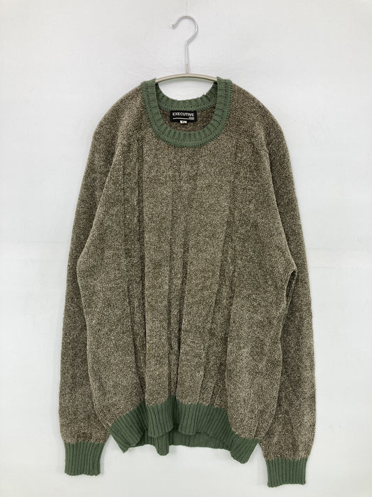 EXECUTIVE/ニット/セーター/トップス/グレー/XL