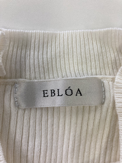 EBLOA/ニット/セーター/トップス/ホワイト/FREE