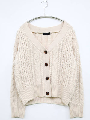 clear/クリア/カーディガン/ボレロ/トップス/ベージュ/F