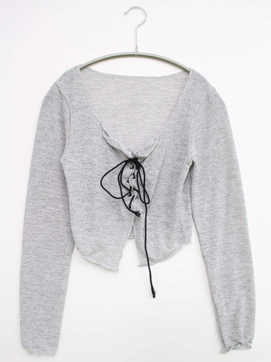 ニット/セーター/トップス/グレー