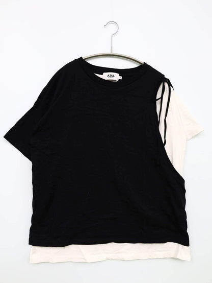 AZUL by MOUSSY/Tシャツ/カットソー/トップス/ブラック/M