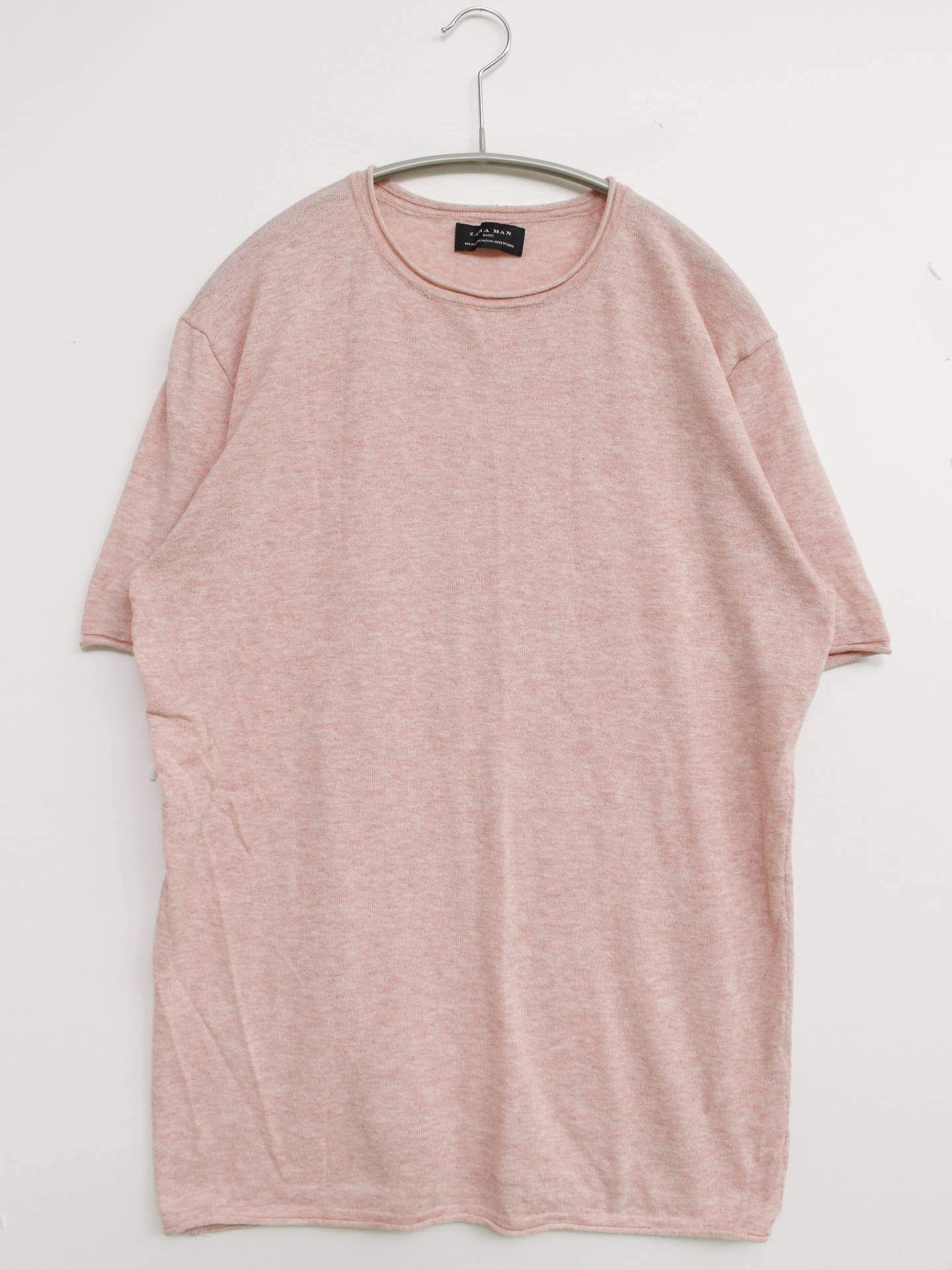 ZARA/ザラ/Tシャツ/カットソー/トップス/ピンク