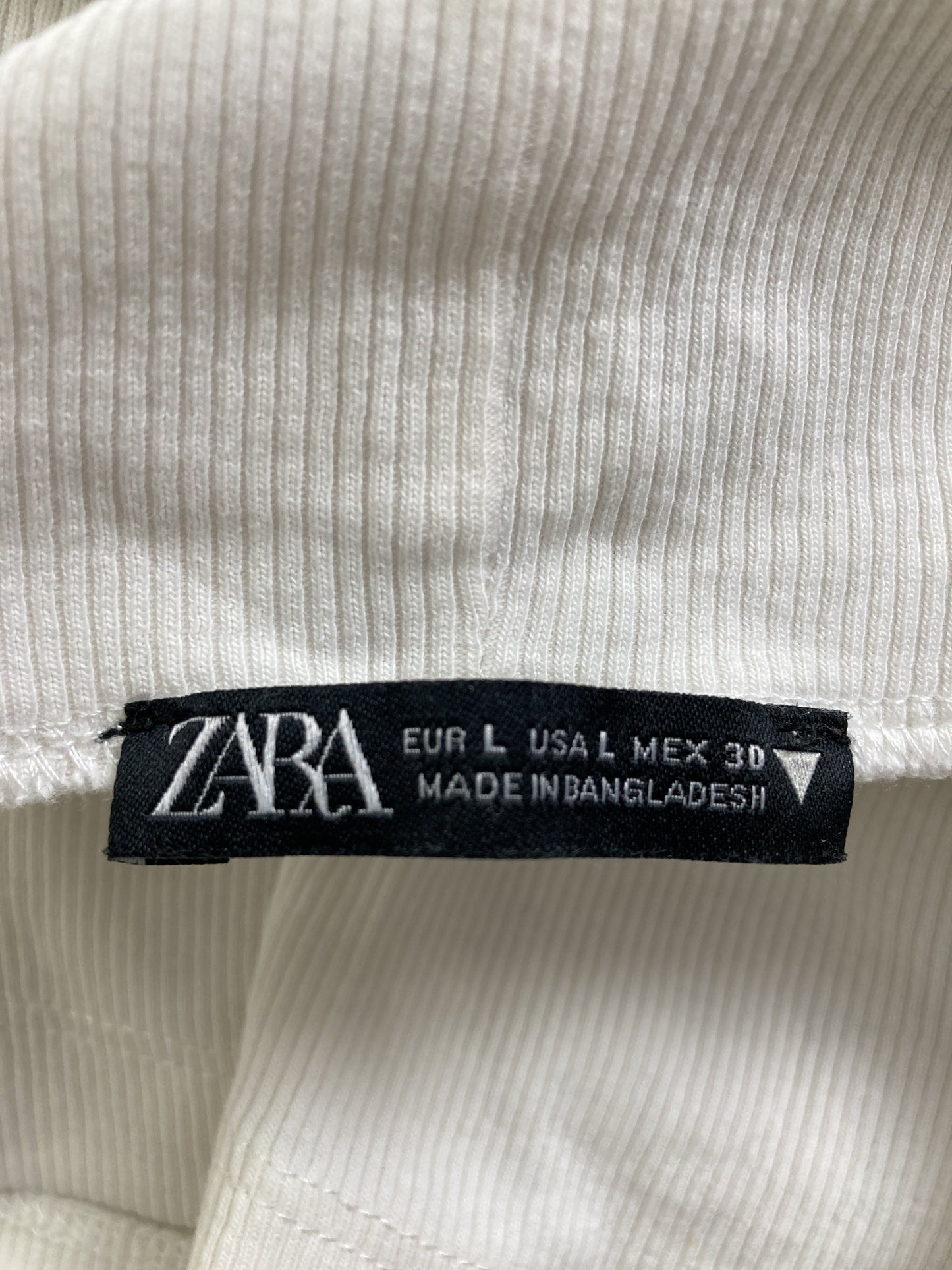 ZARA/ザラ/ニット/セーター/トップス/ホワイト/L