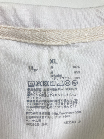 Tシャツ/カットソー/トップス/ホワイト/XL
