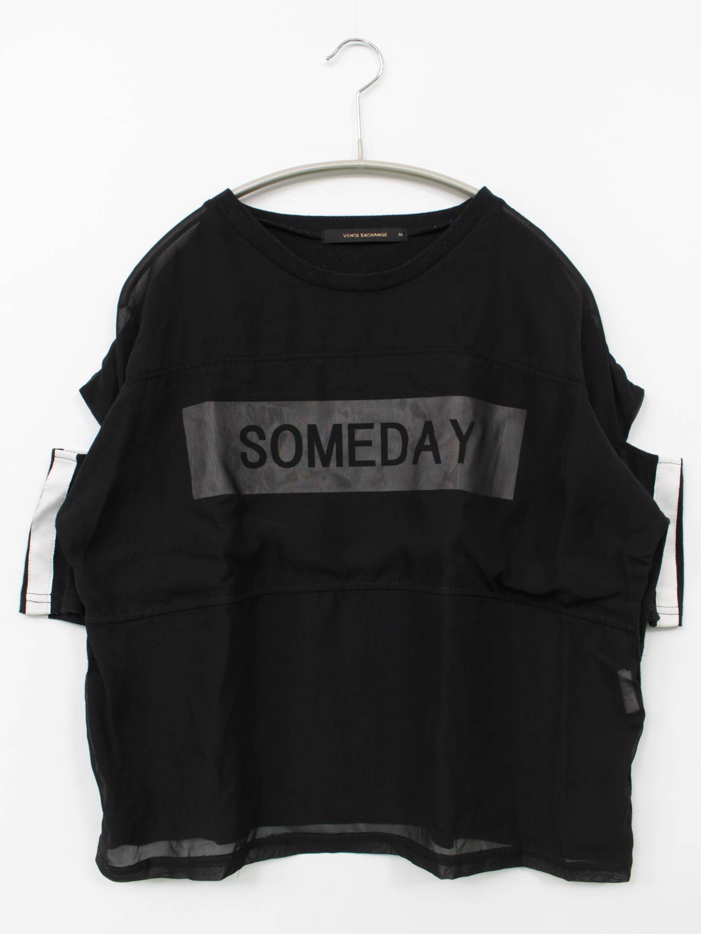 VENCE EXCHANGE/Tシャツ/カットソー/トップス/ブラック/M