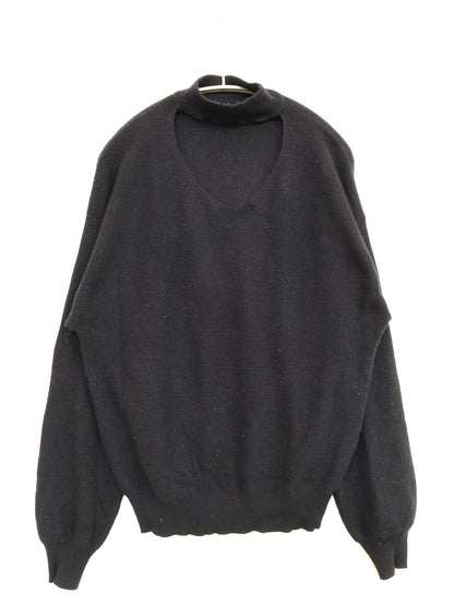 ニット/セーター/トップス/ブラック/L