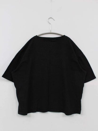 小丸子/Tシャツ/カットソー/トップス/ブラック