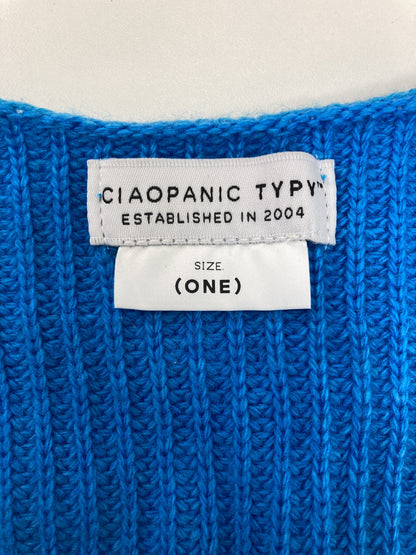 CIAOPANIC TYPY/チャオパニックティピー/ニット/セーター/トップス/ブルー/ONE