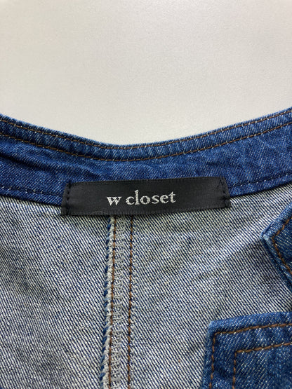 w closet/ダブルクローゼット/ベスト/トップス/ブルー