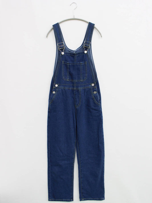 サロペット/オーバーオール/オールインワン・サロペット/ブルー/S