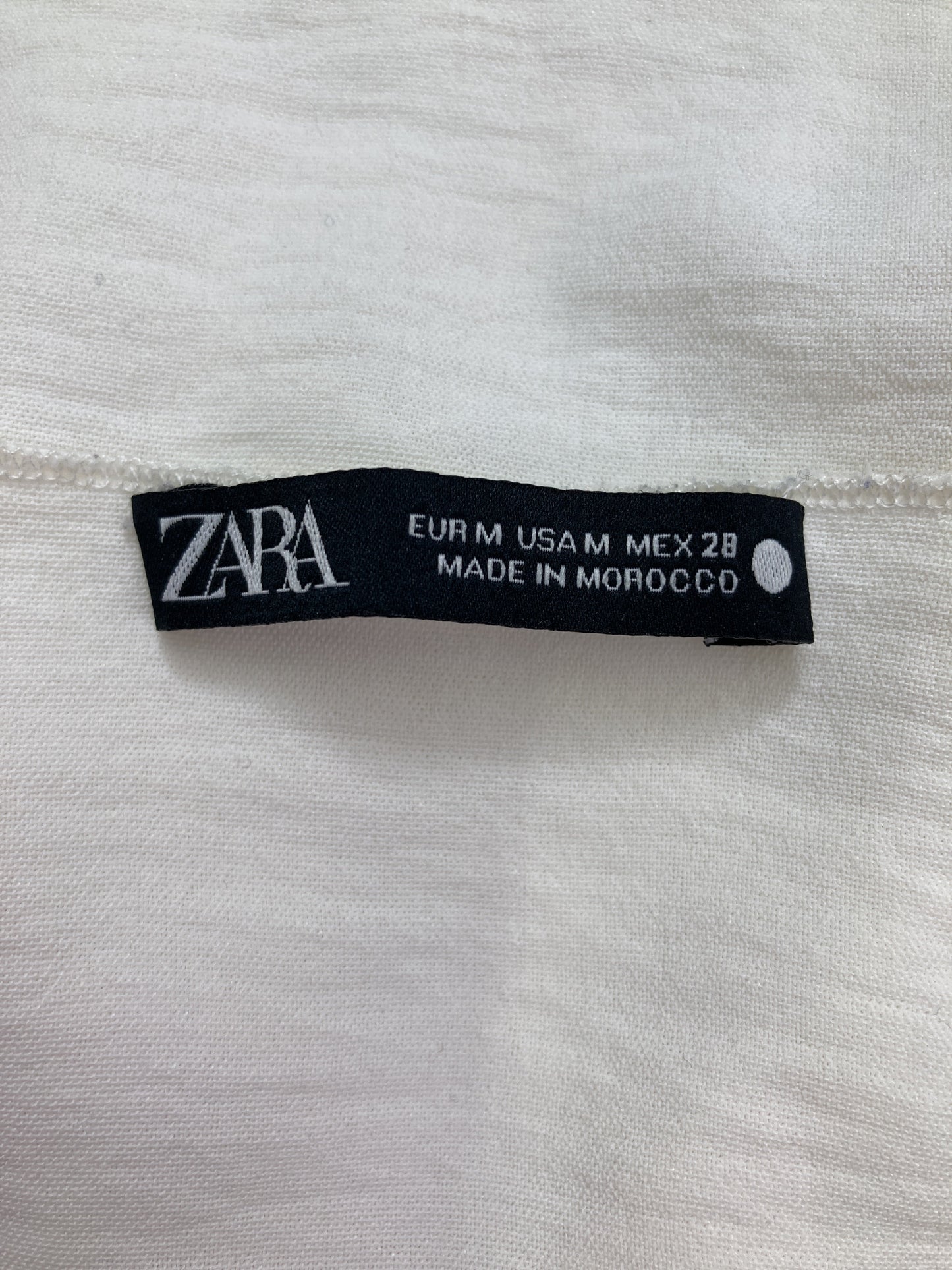 ZARA/ザラ/シャツ/ブラウス/トップス/ホワイト/M