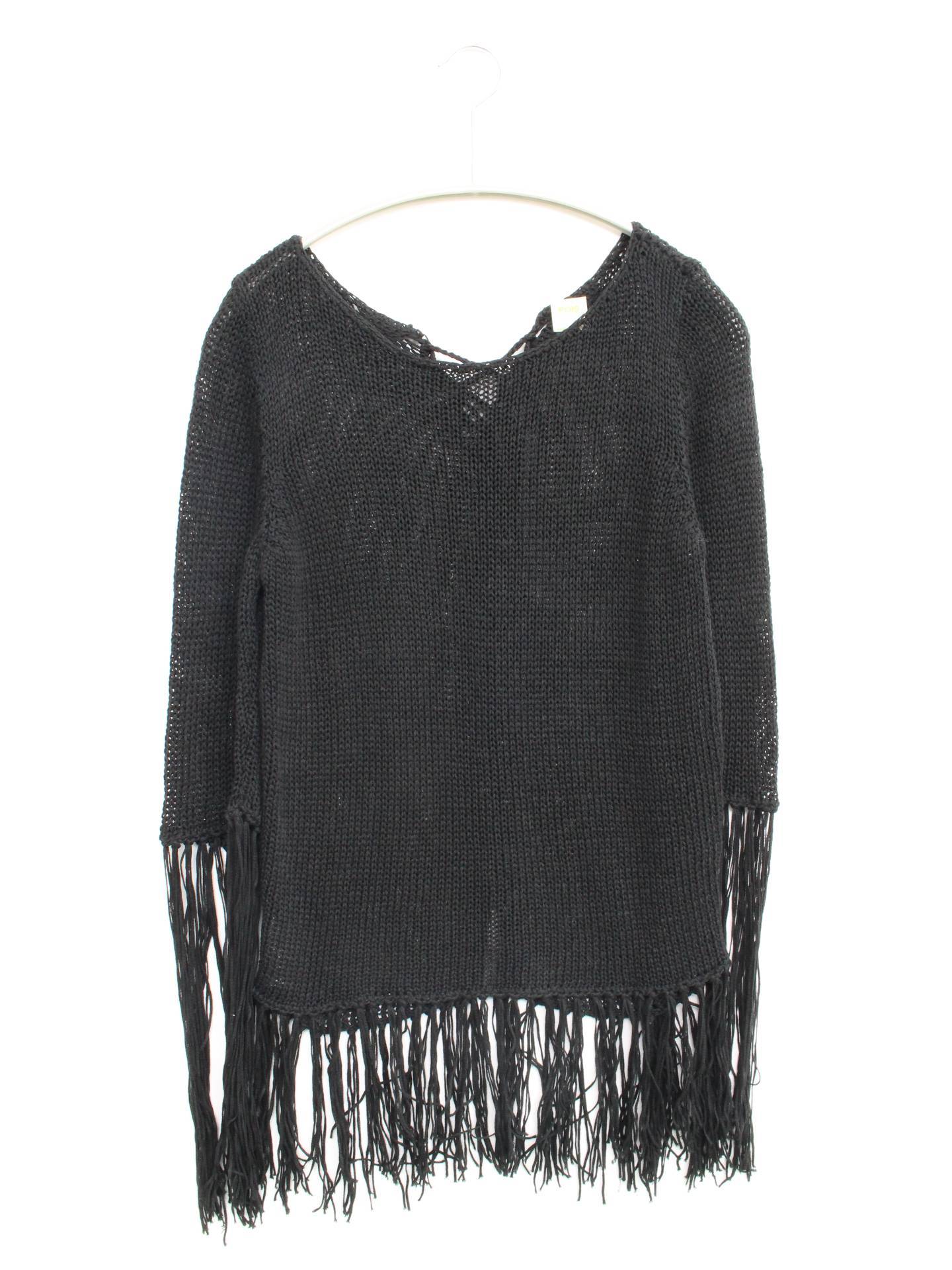 POIS/ニット/セーター/トップス/ブラック