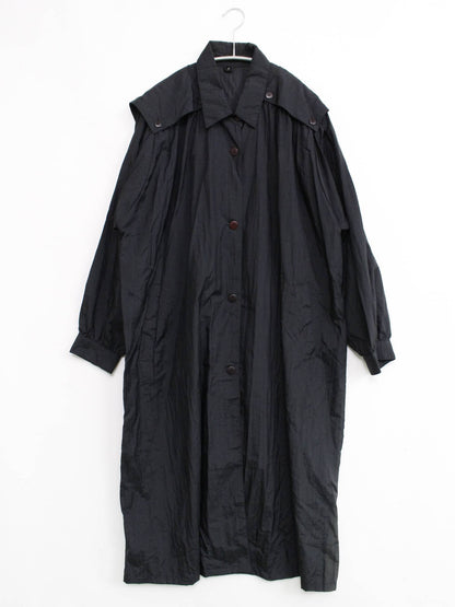 シャツワンピース/ワンピース/ドレス/ブラック/F