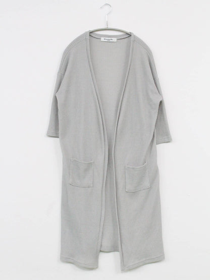 emsexcite/カーディガン/ボレロ/トップス/グレー/M