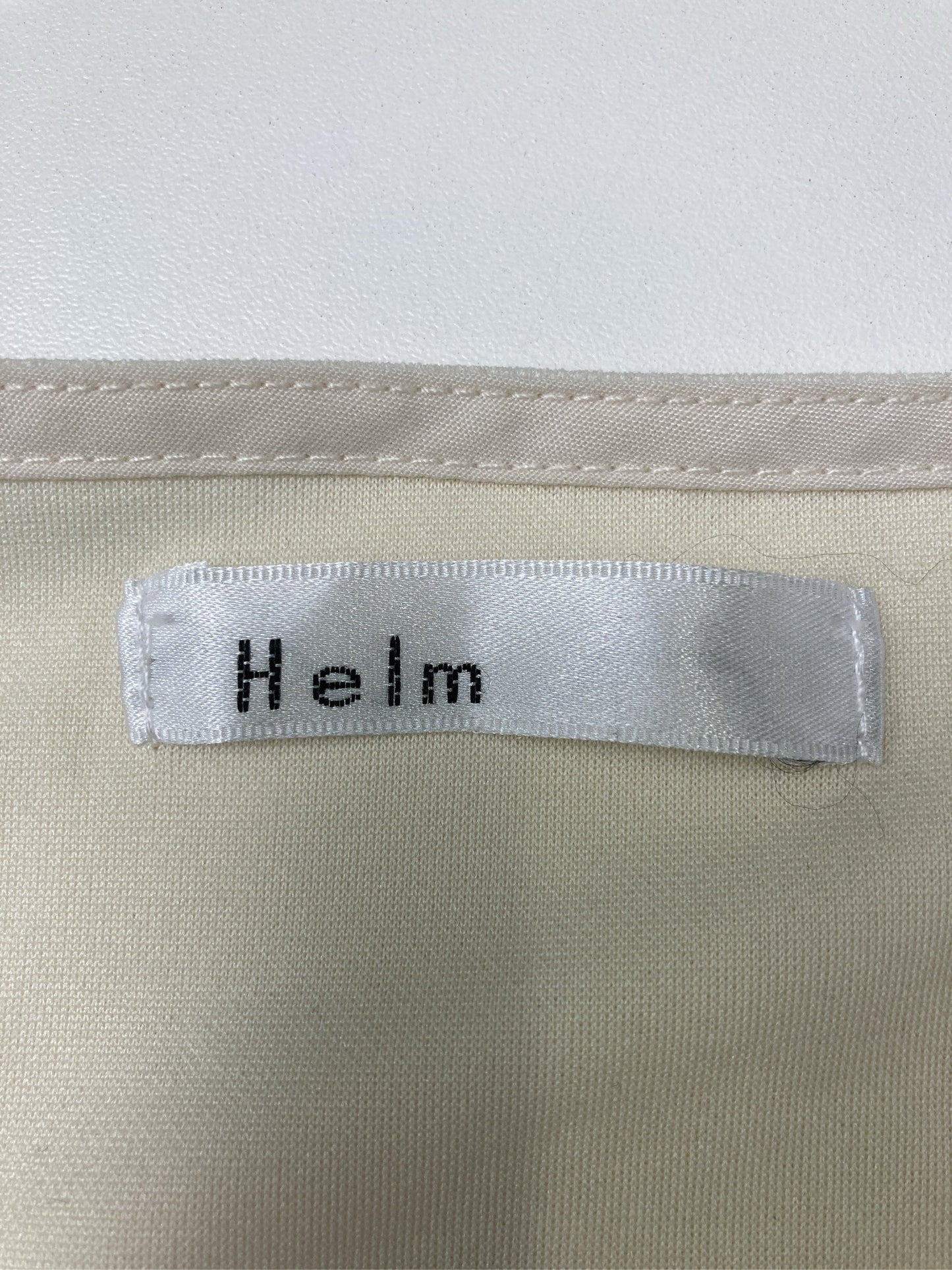 Helm/ヘルム/ベスト/トップス/ホワイト/L