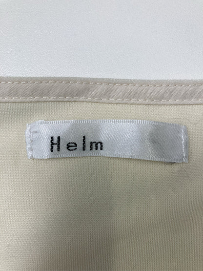 Helm/ヘルム/ベスト/トップス/ホワイト/L