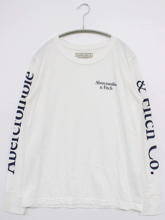 Abercrombie ＆ Fitch/Tシャツ/カットソー/トップス/ホワイト/S