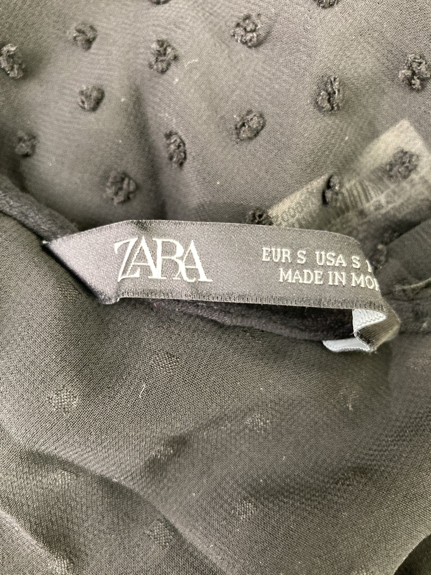 ZARA/ザラ/つなぎ/オールインワン/オールインワン・サロペット/ブラック/S