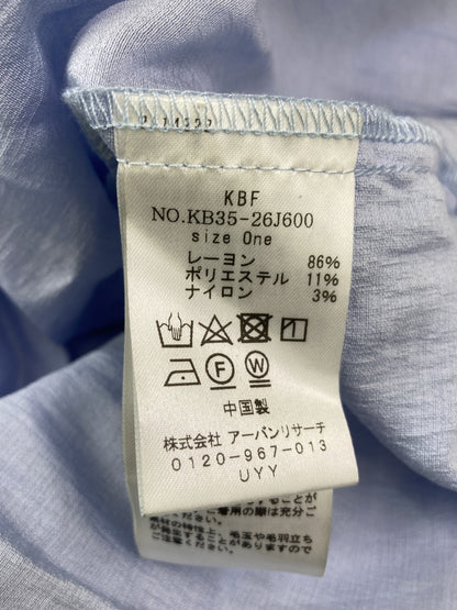 KBF/ケービーエフ/ワンピース/ワンピース/ドレス/ブルー/One size