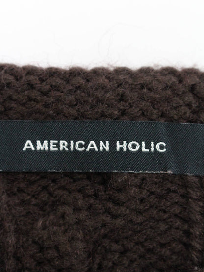 AMERICAN HOLIC/アメリカンホリック/ニット/セーター/トップス/ブラウン/F