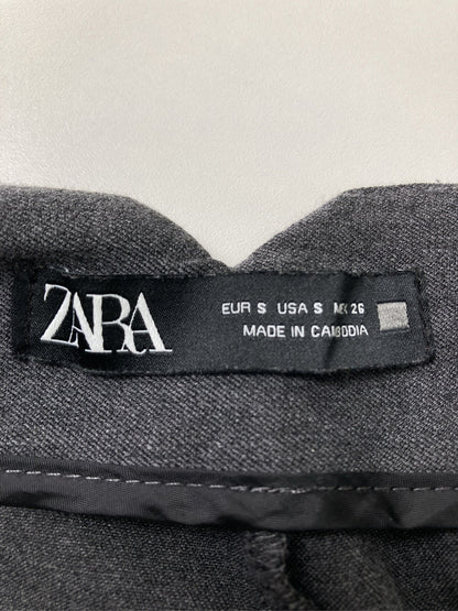 ZARA/ザラ/スラックス/パンツ/グレー/S