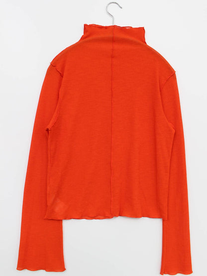 HEYUMM/ニット/セーター/トップス/オレンジ/One-size