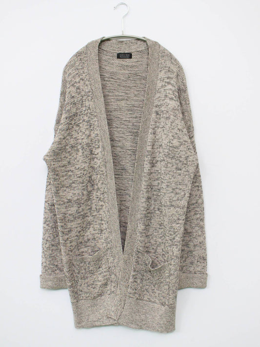ZARA/ザラ/カーディガン/ボレロ/トップス/グレー/XL