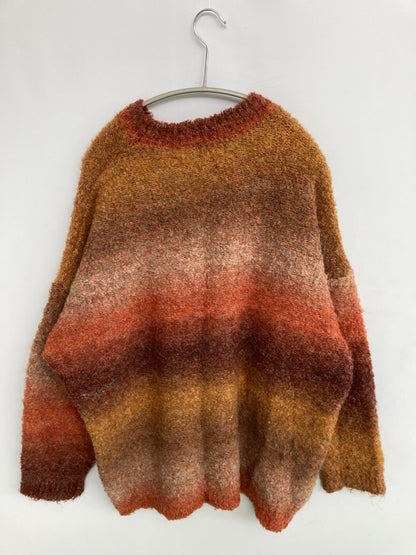 emi +/エミ/ニット/セーター/トップス/オレンジ