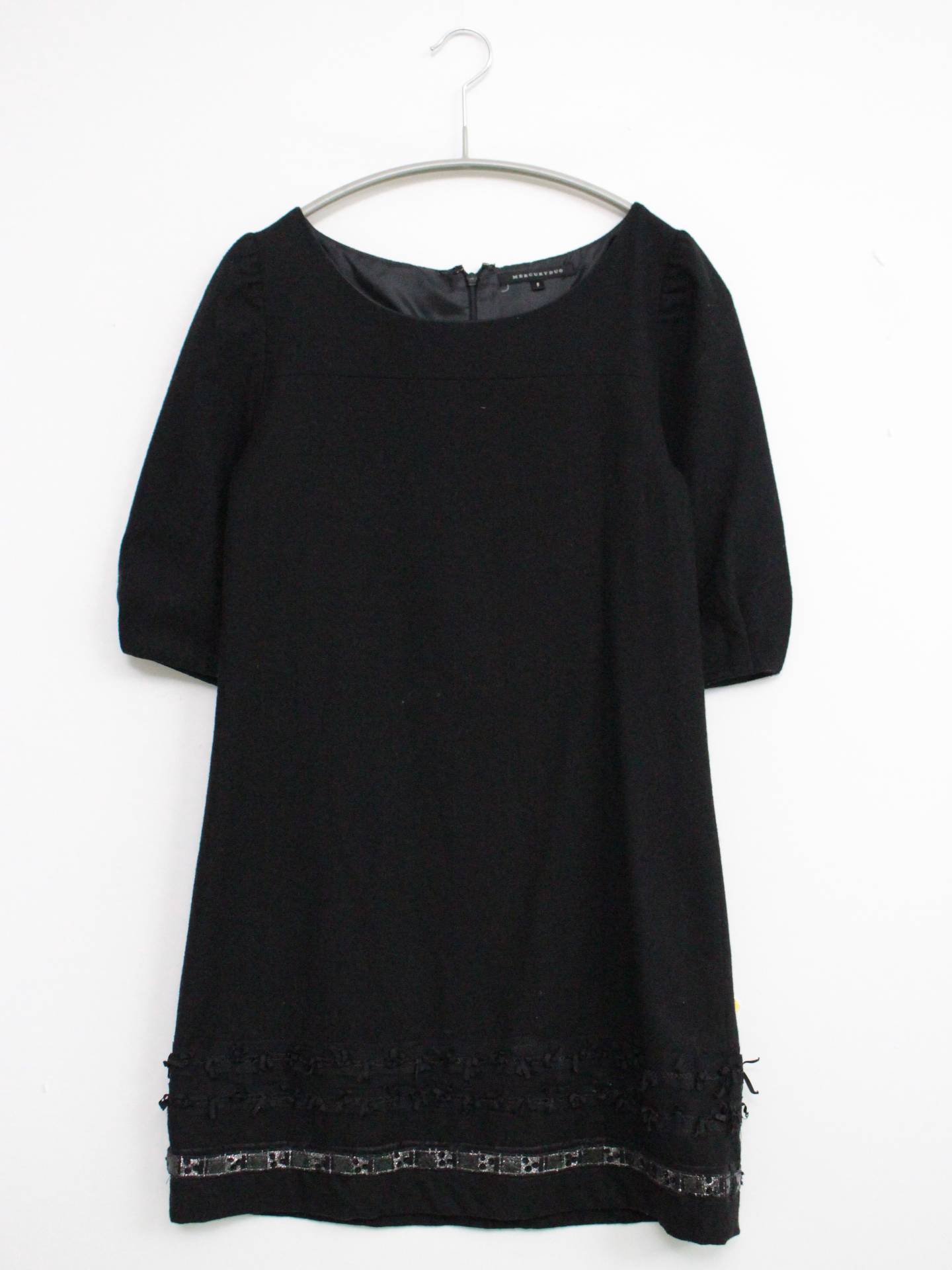 MERCURYDUO/マーキュリーデュオ/チュニック/ワンピース/ドレス/ブラック/F